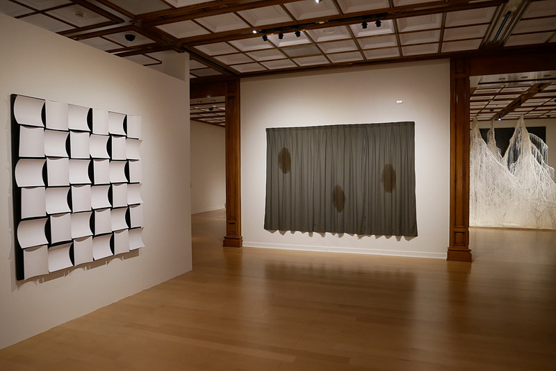 草間彌生さんをはじめ、青木野枝さん、中谷芙二子さんなど、世界的にも有名な14人の日本人アーティストの作品が展示されていました