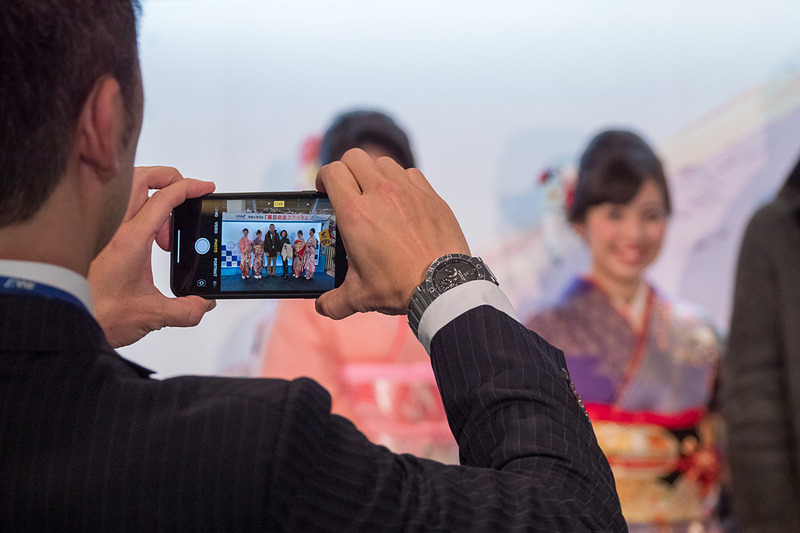 記念撮影のためのフォトスポットを用意