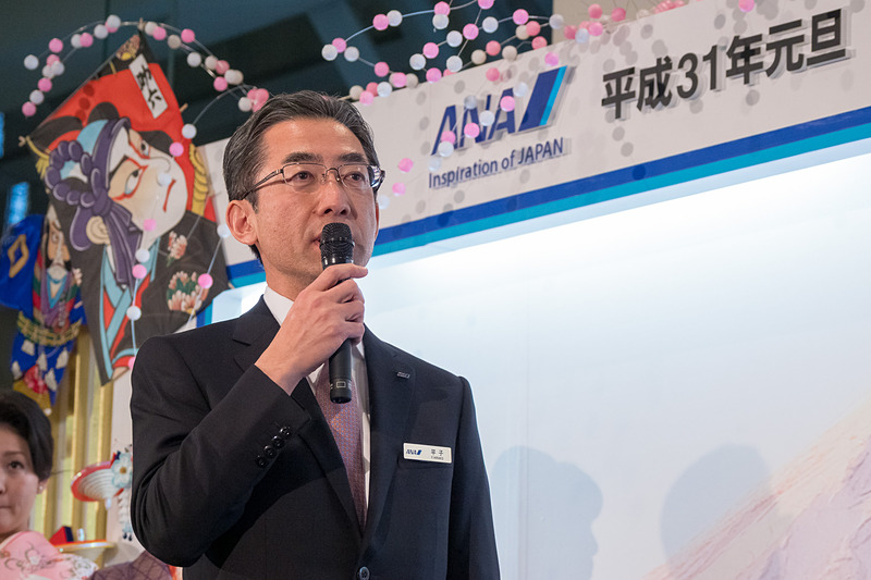 全日本空輸株式会社 代表取締役社長 平子裕志氏