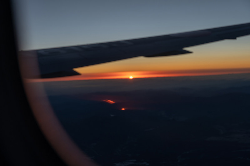 出ましたっ！　2019年初日の出です