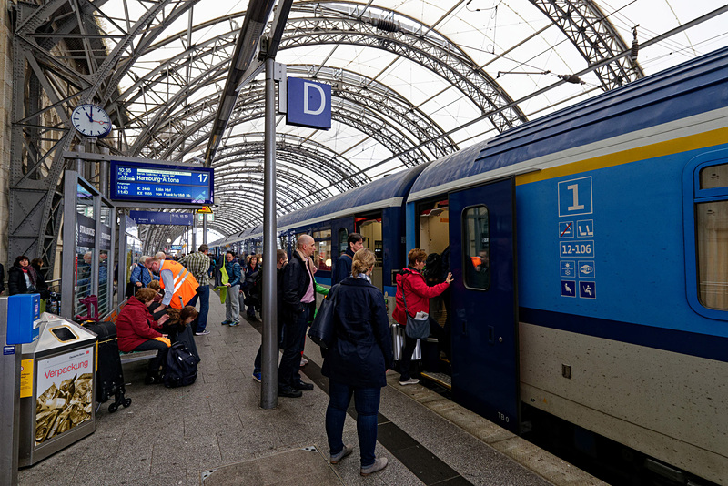 ドレスデン到着
