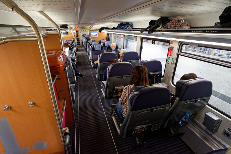 再び乗り換えてライプツィヒに向かう