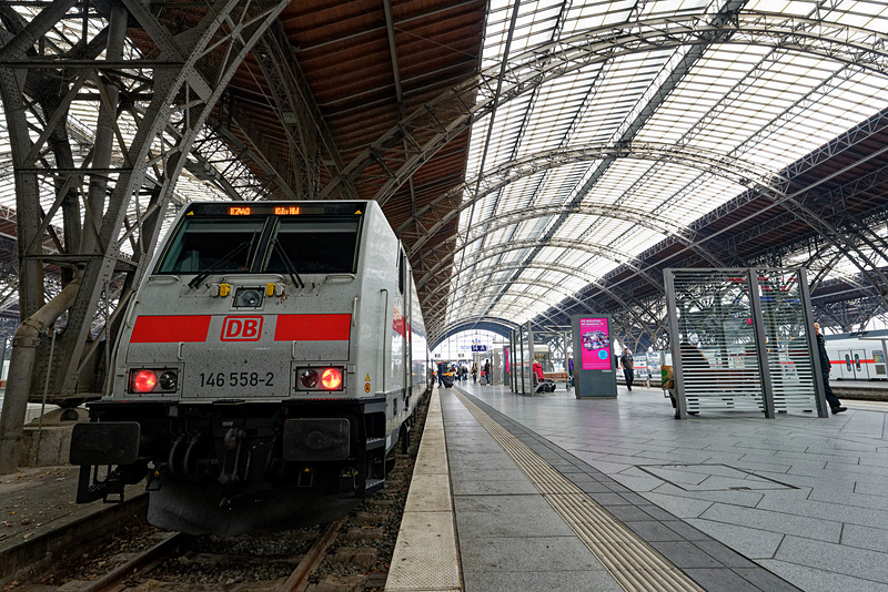 7時間かかってライプツィヒに到着した