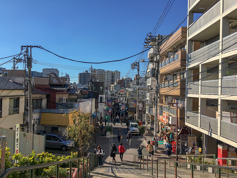 夕やけだんだんの上からの景色