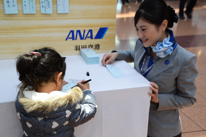 3歳の女の子も上手に書いていた