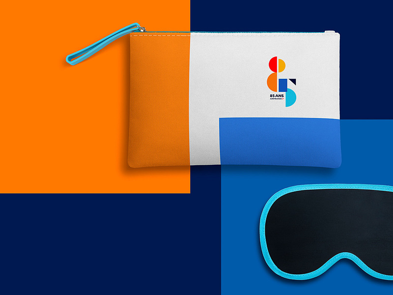 ビジネスクラス向けアメニティポーチ