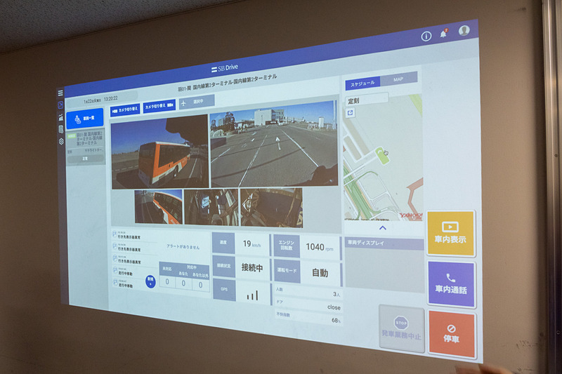 Dispatcherの画面イメージ