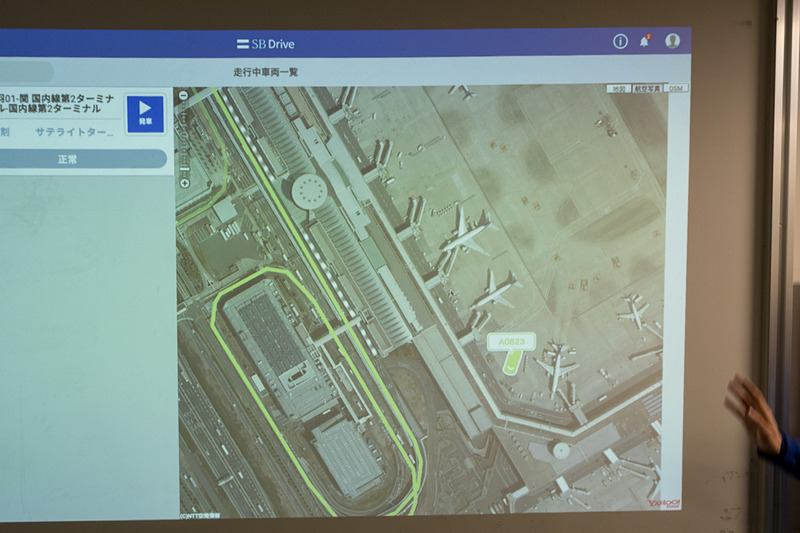 Dispatcherでは車両の走行状態や、車内の人の移動、車両位置追跡など、レベル4の自動運転時代を見据えて、1人で複数台の遠隔監視を行なうための機能を盛り込んでいる