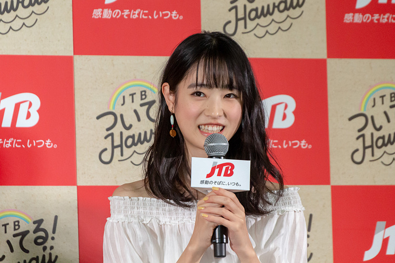 髙橋ひかるさんはどこも甲乙つけがたいとしながらもダイヤモンドヘッドを一番の思い出の場所に挙げた