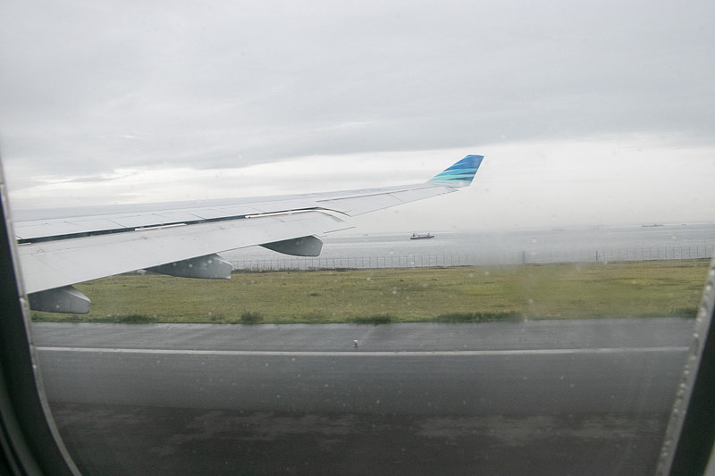 いよいよ羽田を離陸