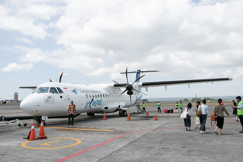 ガルーダ・インドネシア航空のGA7036便