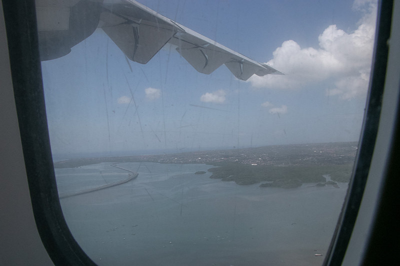 あっという間に離陸