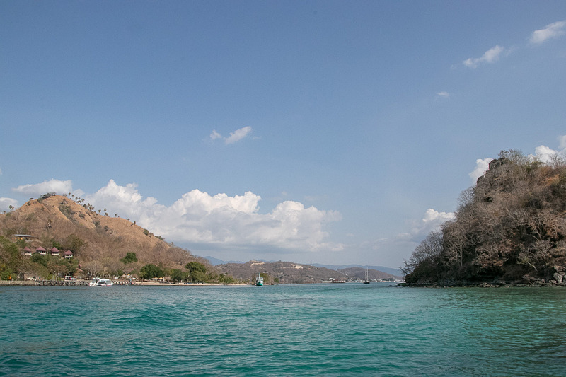 桟橋から底面がガラス張りで海の中を見られる「アヤナ ラコ タカ号」に乗り、サンゴや魚を見ながらの遊覧を楽しんだ