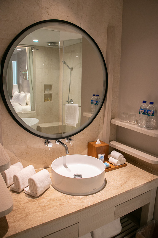 洗面台とシャワールーム