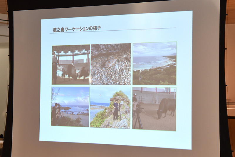 撮影はドローンとシネマカメラで行った