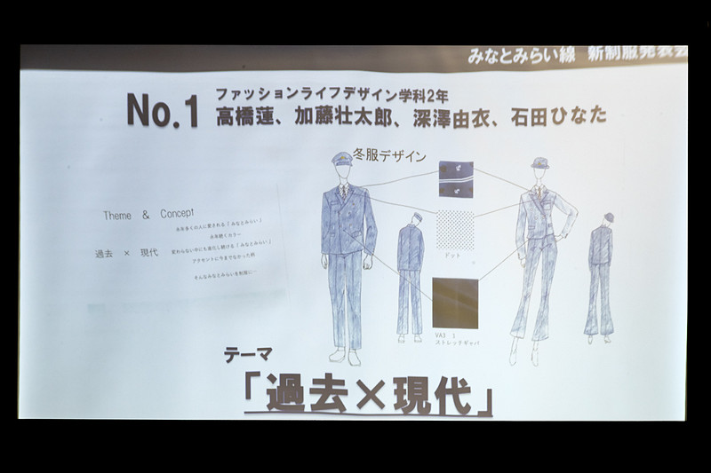 高橋蓮さんらのグループは過去×現代がテーマ
