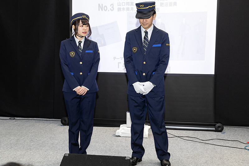 山口翔真さんらのグループは未来進化論がテーマ