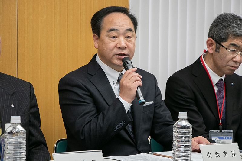 山武市 市長 松下浩明氏