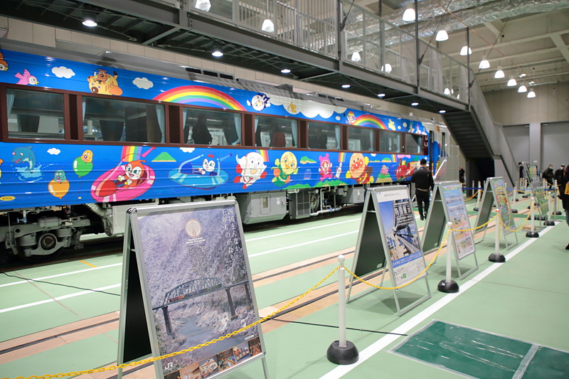 11時10分ごろ、展示準備が完了