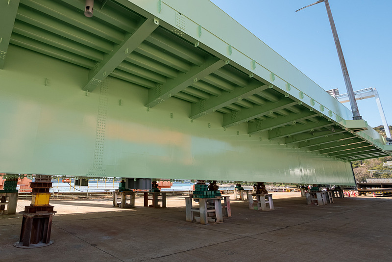 右奥が新造した部分だが、角度によってはほぼ違いが分からない