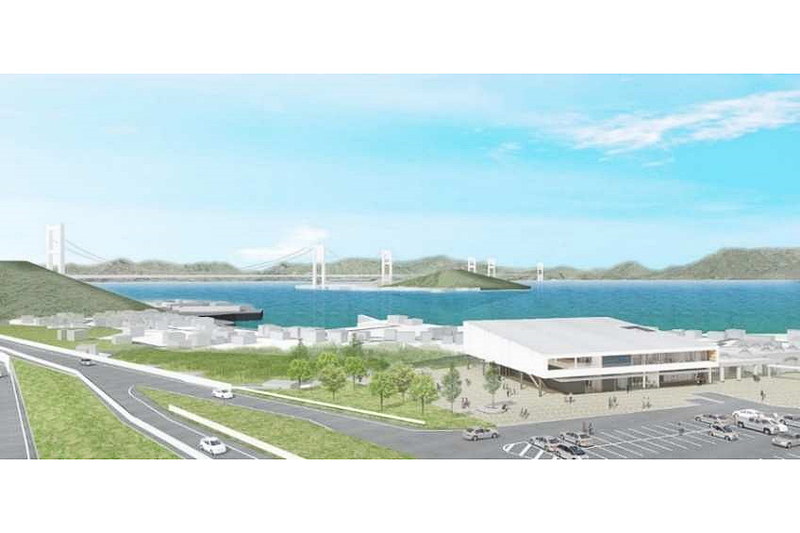 西瀬戸自動車道（E76）来島海峡SAリニューアル