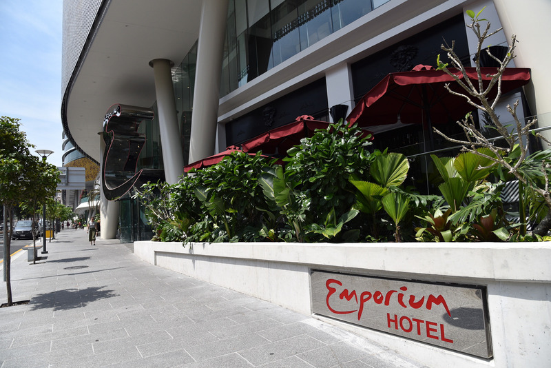 朝食で訪れた「Emporium Hotel South Bank」