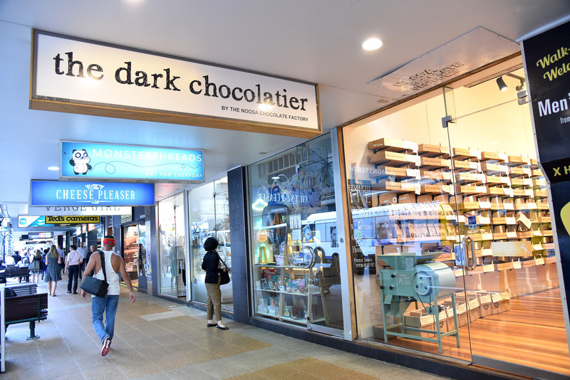 常に店内は人であふれている「ヌーサ・チョコレート・ファクトリー」