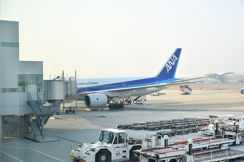 ANA244便（ボーイング 777-200型機、登録記号：JA704A）