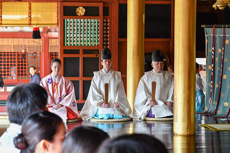 奉納式がスタート