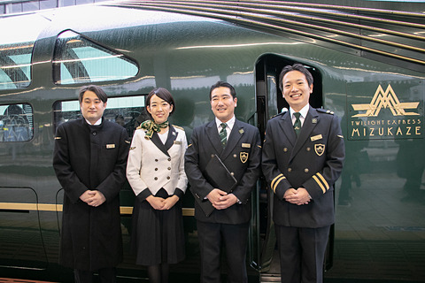 TWILIGHT EXPRESS 瑞風」で大阪駅から姫路駅まで乗ってみた。1両丸ごと