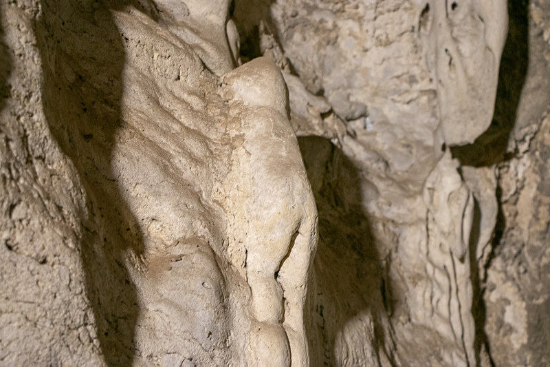 「子供の後ろ姿」のようだと言われている岩