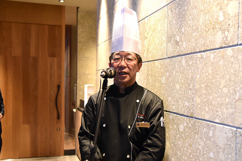 ホテルソニア小樽 兼 ホテルノルド小樽 総料理長 佐久間靖夫氏