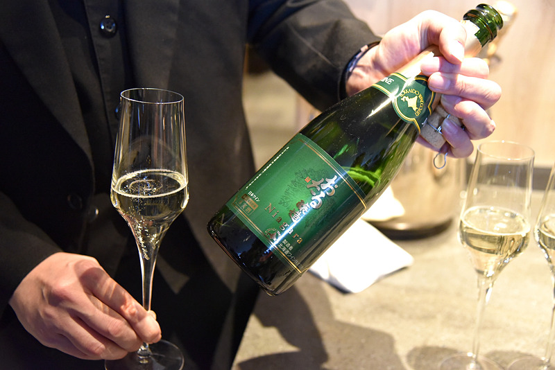 おたるワインでほろよい気分