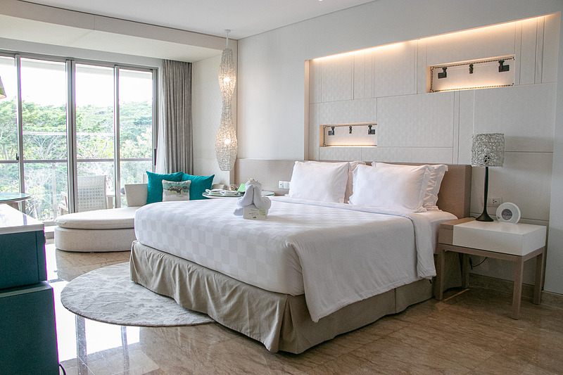 記者が宿泊した客室