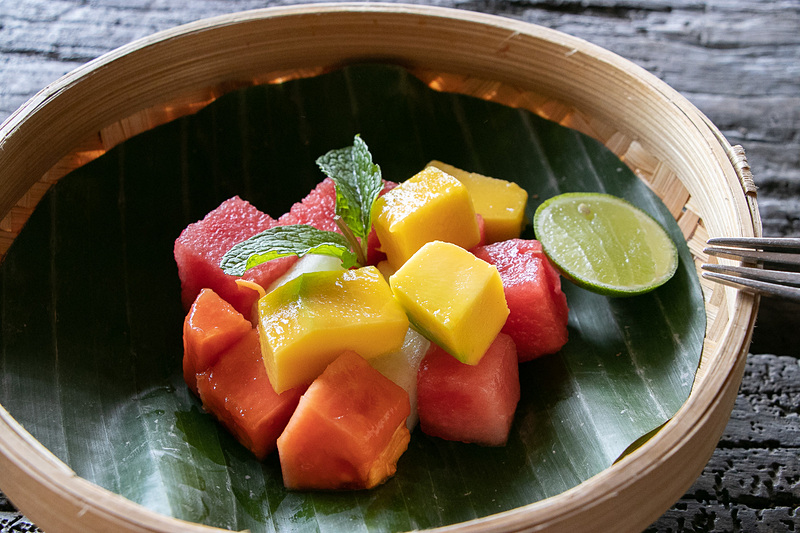 バリのリゾートらしいメニューを楽しめる