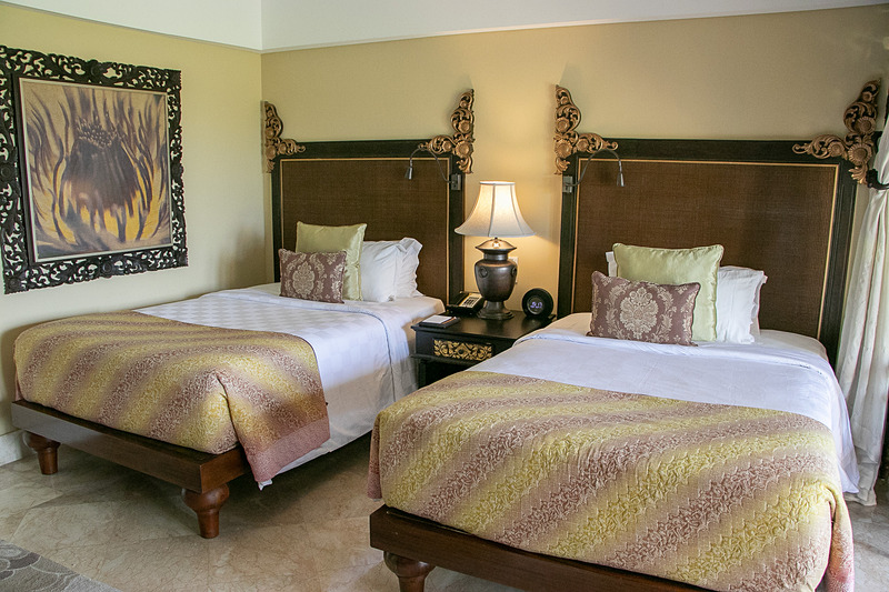 「アヤナ リゾート＆スパ バリ」の客室も、ロビーなどと同様にクラシックな雰囲気