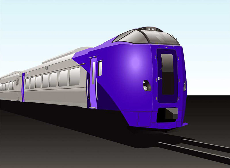 JR北海道が2020年度秋の導入を予定する多目的特急車両の「ラベンダー編成」（イメージ）