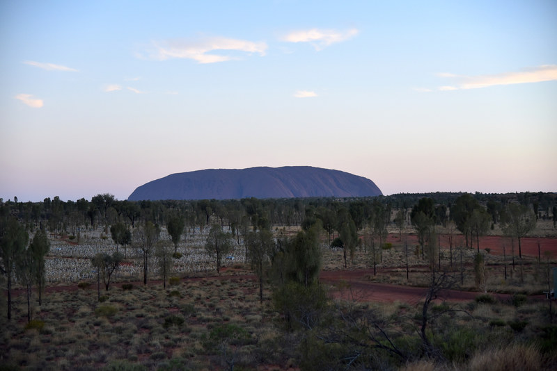 ゆっくりと青に染まっていった