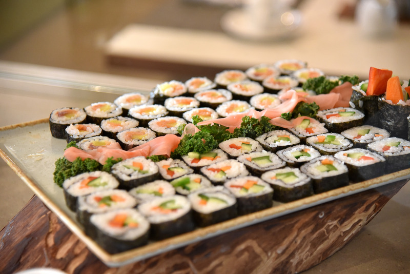 洋食だけではなく、巻き寿司も発見！