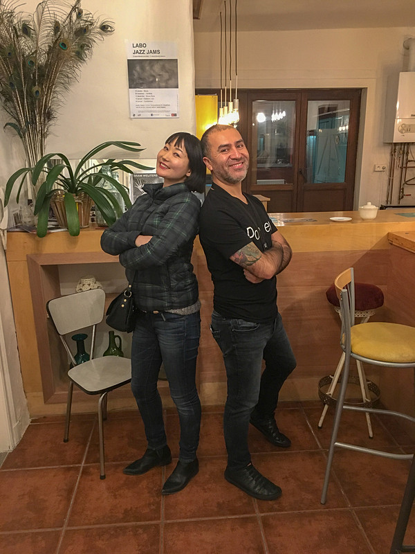 セッションホストのテナーサックス担当のマルセロと