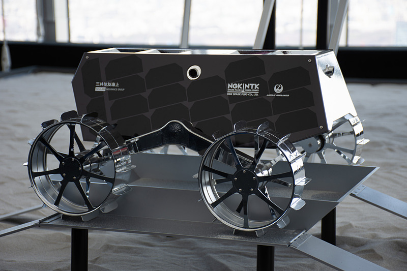 ローバー（月面探査機）のモックアップ