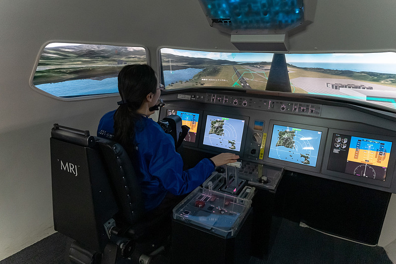 空ゾーンの展示