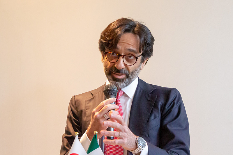 バジリカータ州商工会議所会頭のミケーレ・ソンマ氏