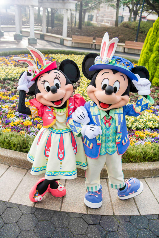 東京ディズニーシーの新ハーバーショー「Tip-Top イースター」のコスチューム