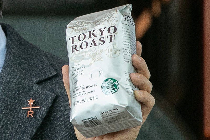 「TOKYO ロースト」のコーヒー豆は、3月20日から全国のスターバックス店舗で販売する