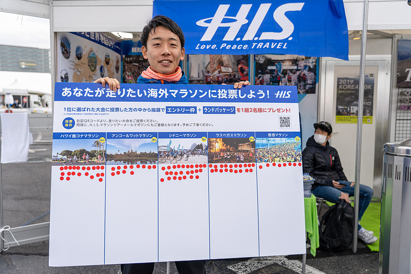 H.I.S.（エイチ・アイ・エス）では走ってみたい海外マラソンに投票を！　なんとエントリー枠とランドパッケージがプレゼントだそうです