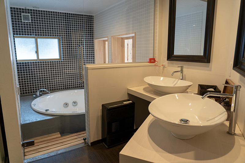 広いバスルーム