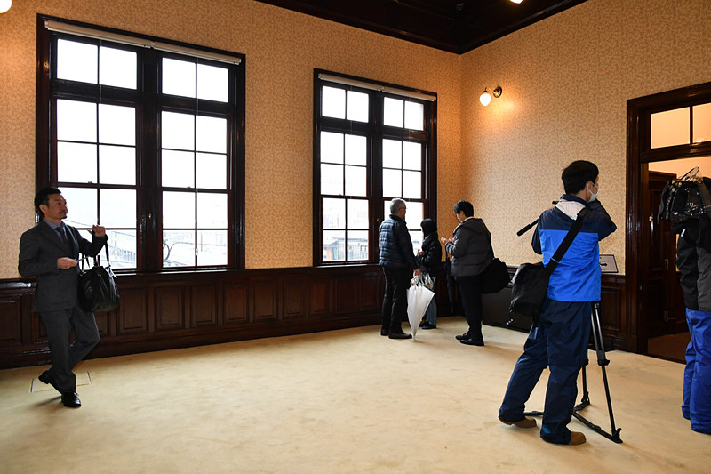 旧次室。個展などイベントに使用される予定とのこと