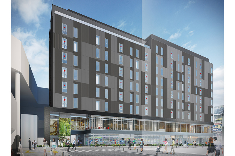 JR秋葉原駅電気街南口より徒歩2分。「JR東日本ホテルメッツ 秋葉原」