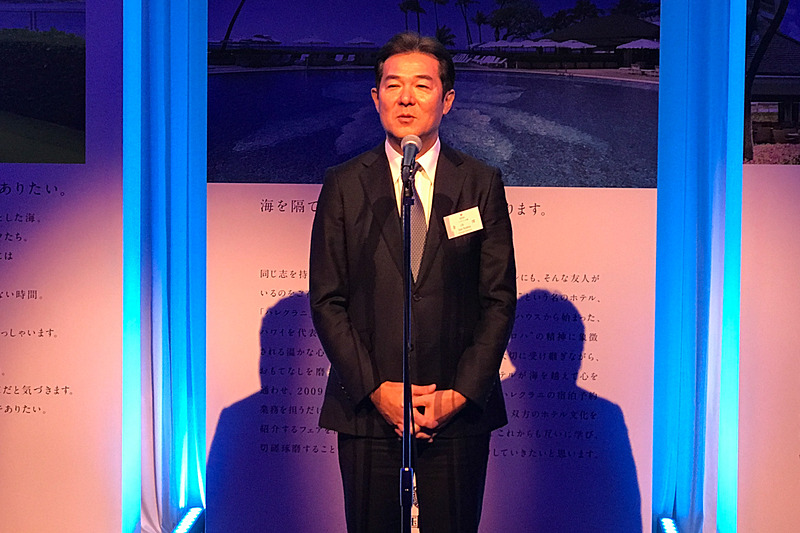 ハレクラニ沖縄 総支配人 吉江潤氏